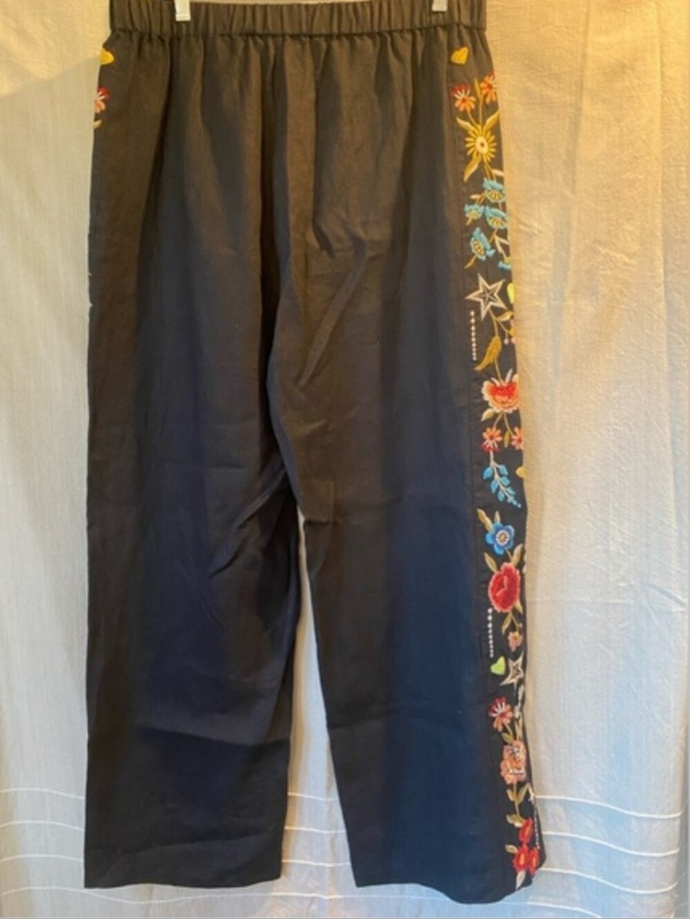 Johnny Was Maria Linen Pants, L, NWT - Picture 6 of 15